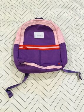 State Purple and Pink Backpack